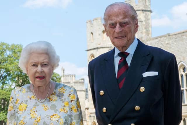 File photo dated 1/6/2020 of Queen Elizabeth II and the Duke of Edinburgh pictured in the quadrangle of Windsor Castle ahead of his 99th birthday. The Duke of Edinburgh will be remembered as a "man of rare ability and distinction" at a poignant memorial service at Westminster Abbey, London, featuring elements he planned for his own funeral which were forbidden due to Covid-19 restrictions. Issue date: Tuesday March 29, 2022. PA Photo. See PA story ROYAL Philip. Photo credit should read: Steve Parsons/PA Wire