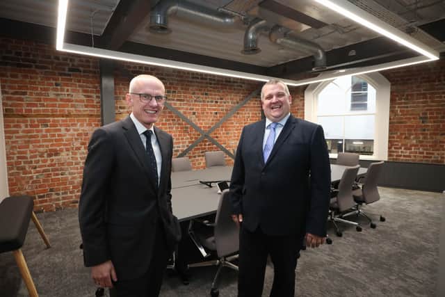 Pictured are Kevin Thompson, CEO of RSA Insurance Ireland and Tim Graham, MD, RSA Northern Ireland