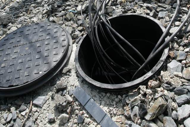 A manhole