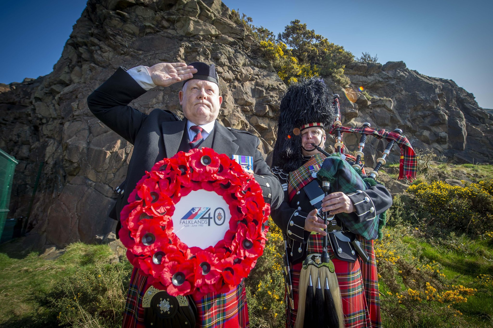 Plea for pipers around the world to mark Falklands anniversary
