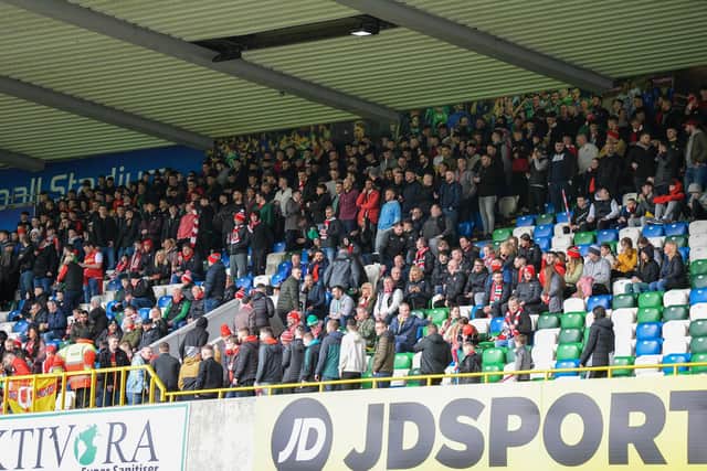 Cliftonville has asked fans to get behind the team tonight and ensure everyone enjoys the occasion