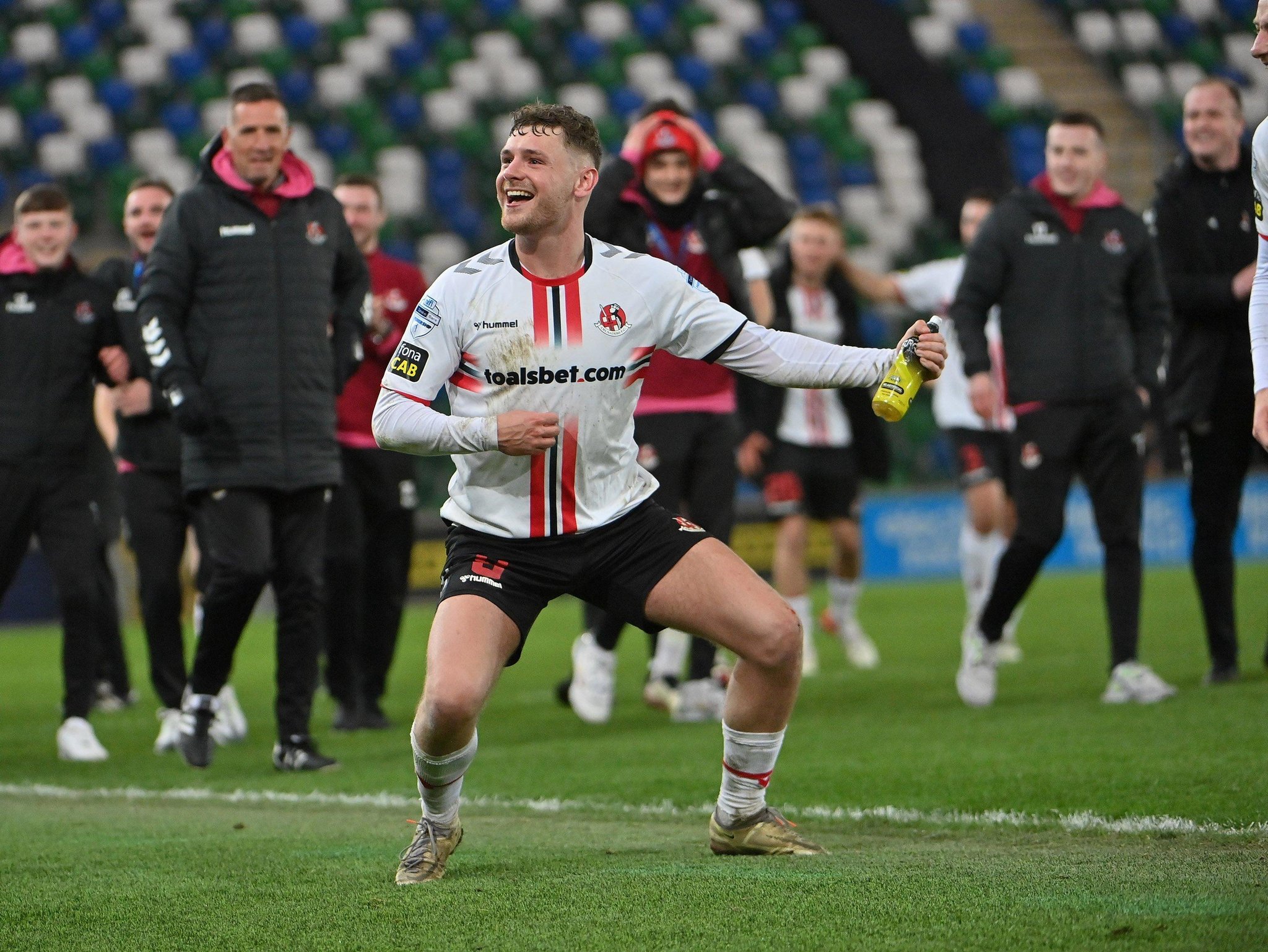 Pain turns to glory as Crusaders battle back for Irish Cup semi-final joy