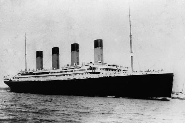 More than 1,500 people died when the Titanic sank on the night of April 14, 1912