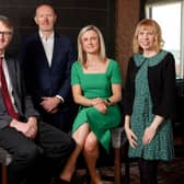 William McCulla, director of Corporate Finance, Invest NI, Paul Millar, CEO of Whiterock Finance, Rhona Barbour, investment director, Whiterock Finance and Sarah Newbould, senior investment manager, Regional Funding Team, British Business Bank