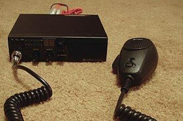Chatting on CB radio was a popular pastime for many