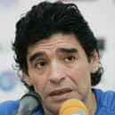 Diego Maradona pictured in 2006. (AP Photo/Javier Barbancho)