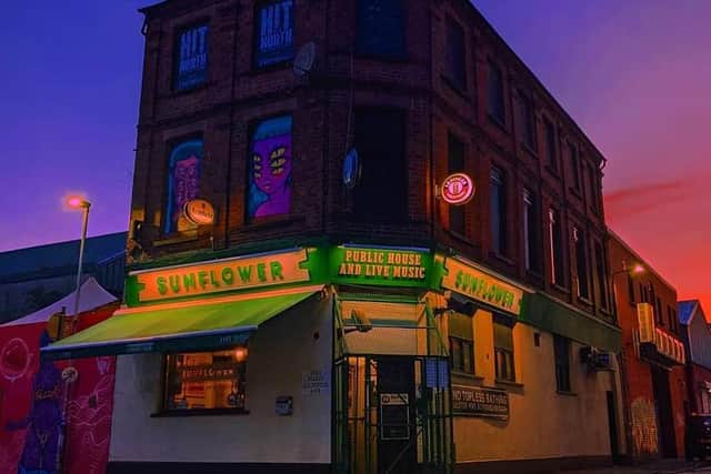 The Sunflower Pub in Belfast