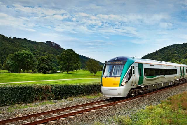 An Iarnród Eireann train