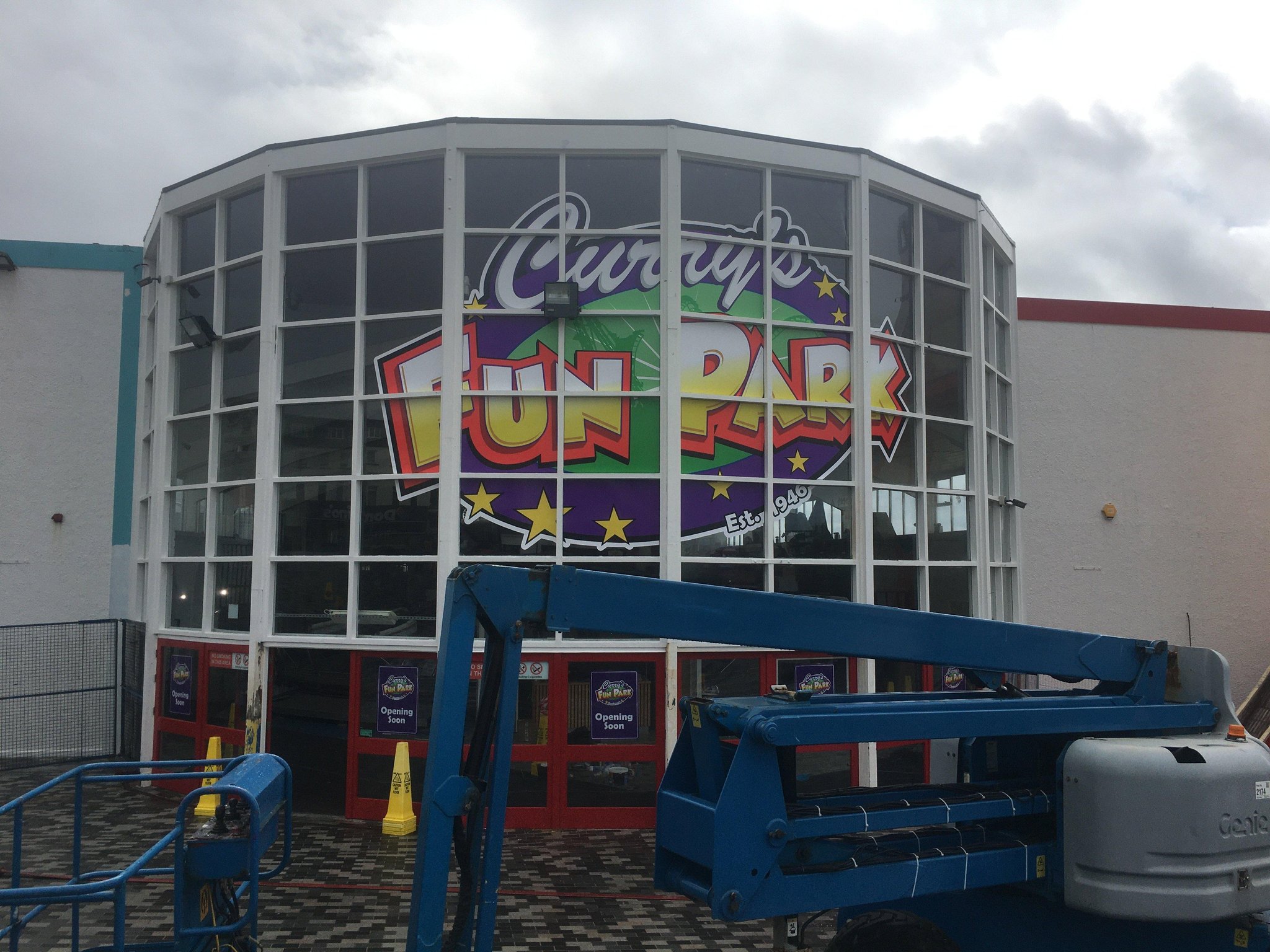 Curry's Fun Park Portrush set opening date, fingers crossed