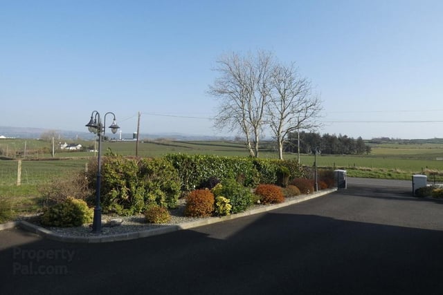 The property is set on a elevated rural site with superb views over the surrounding countryside.