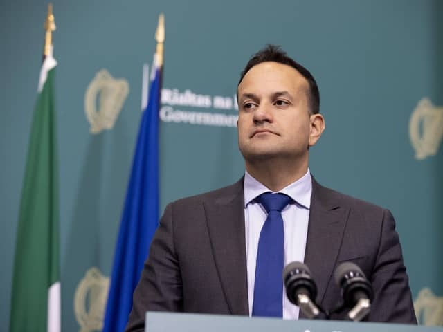 Leo Varadkar drew comparisons between Ukraine and the Irish experience, claiming that “we do know what it’s like to have been invaded ..."