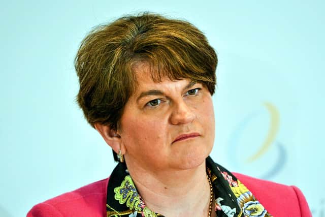 Former NI First Minister Arlene Foster. Picture: Ronan McGrade/Pacemaker Press