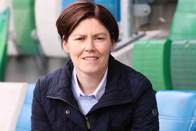 Angela Platt has had a busy six months as the IFA's first director of Women's Football