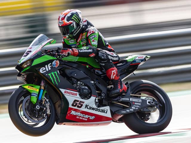 Jonathan Rea started the 2022 World Superbike Championship with victory at Motorland Aragon in Spain.