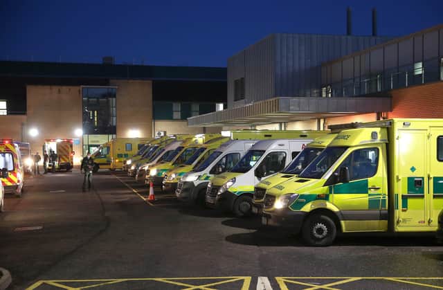 The Northern Ireland Ambulance Serive said cover at the weekend fell below levles which had been planned and anticipated’