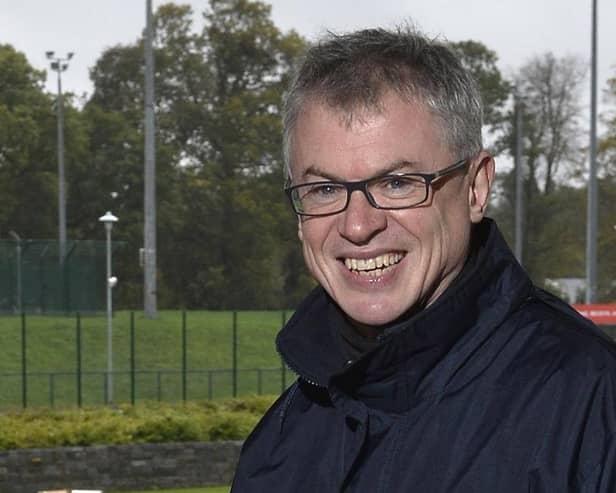 UUP leader Doug Beattie has stirred reaction by giving a pre-election interview to GAA pundit Joe Brolly (pictured).
Photo: Presseye/Stephen Hamilton