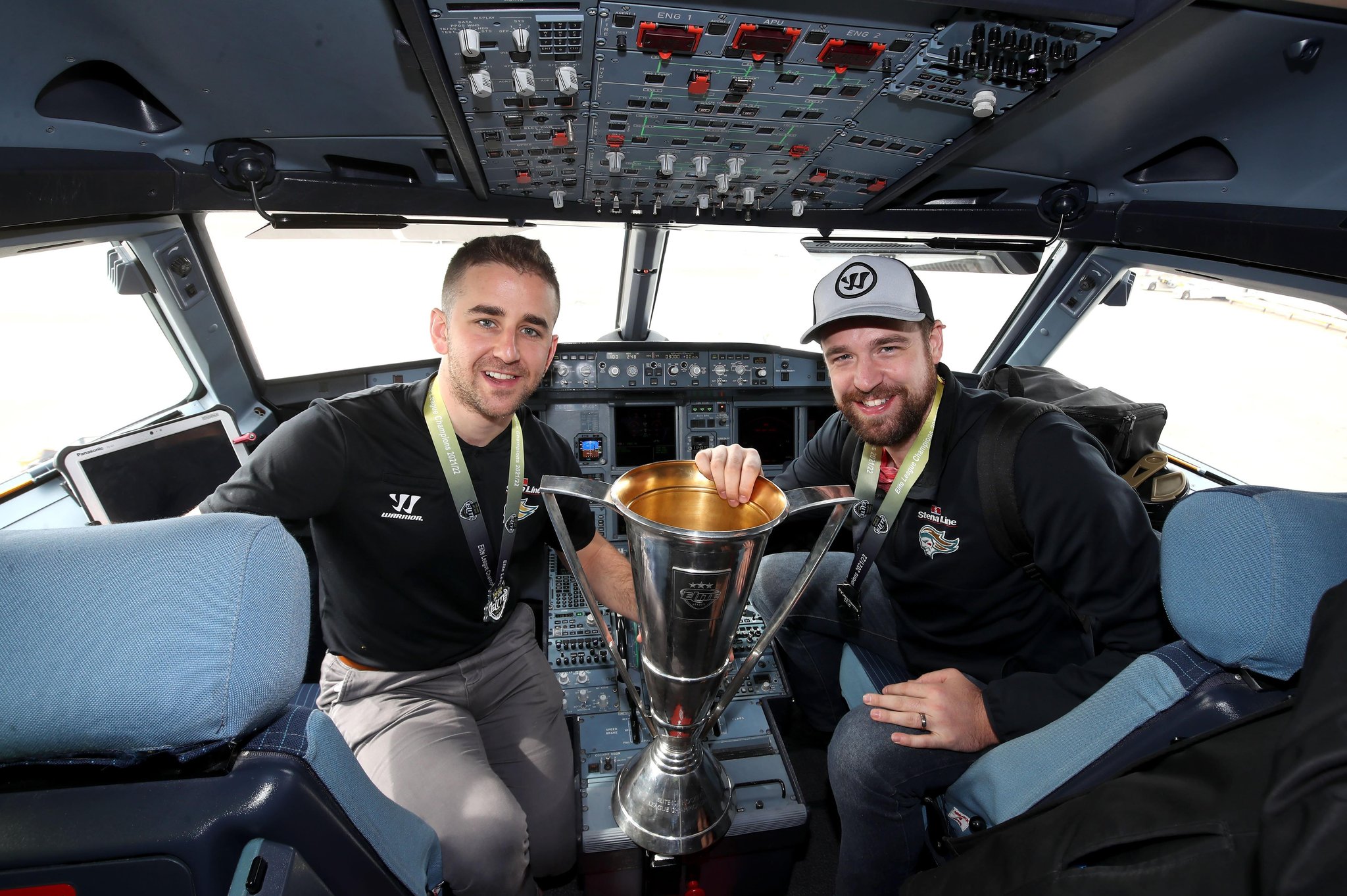 In pictures: Champions Belfast Giants fly back into Northern Ireland