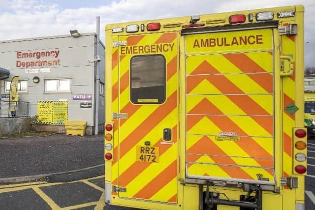 Ambulance took them to Craigavon Area Hospital