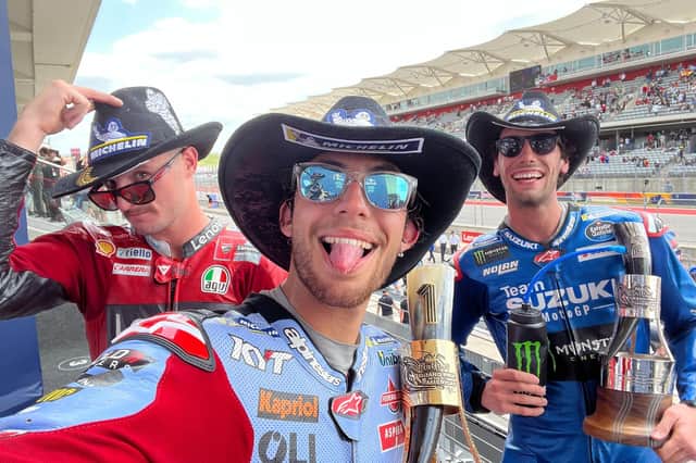 Italian, Enea Bastianini claimed Ducati's first ever win at the Red Bull Grand Prix of the America with an emphatic victory well clear of Ecstar Suzuki's Alex Rins with Lenovo Ducati's Jack Miller third.