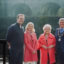 Northern Ireland TV Presenter and keen gardener Gloria Hunniford shared the exciting news with the people of Randalstown for the BBC The One Show announcement