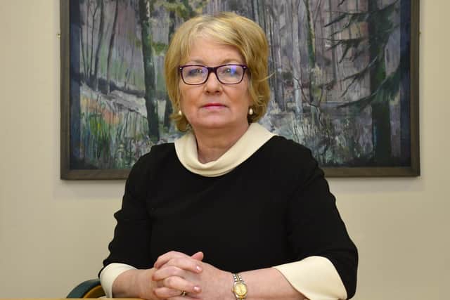 The Police Ombudsman  Marie Anderson. Picture: Arthur Allison/Pacemaker Press.