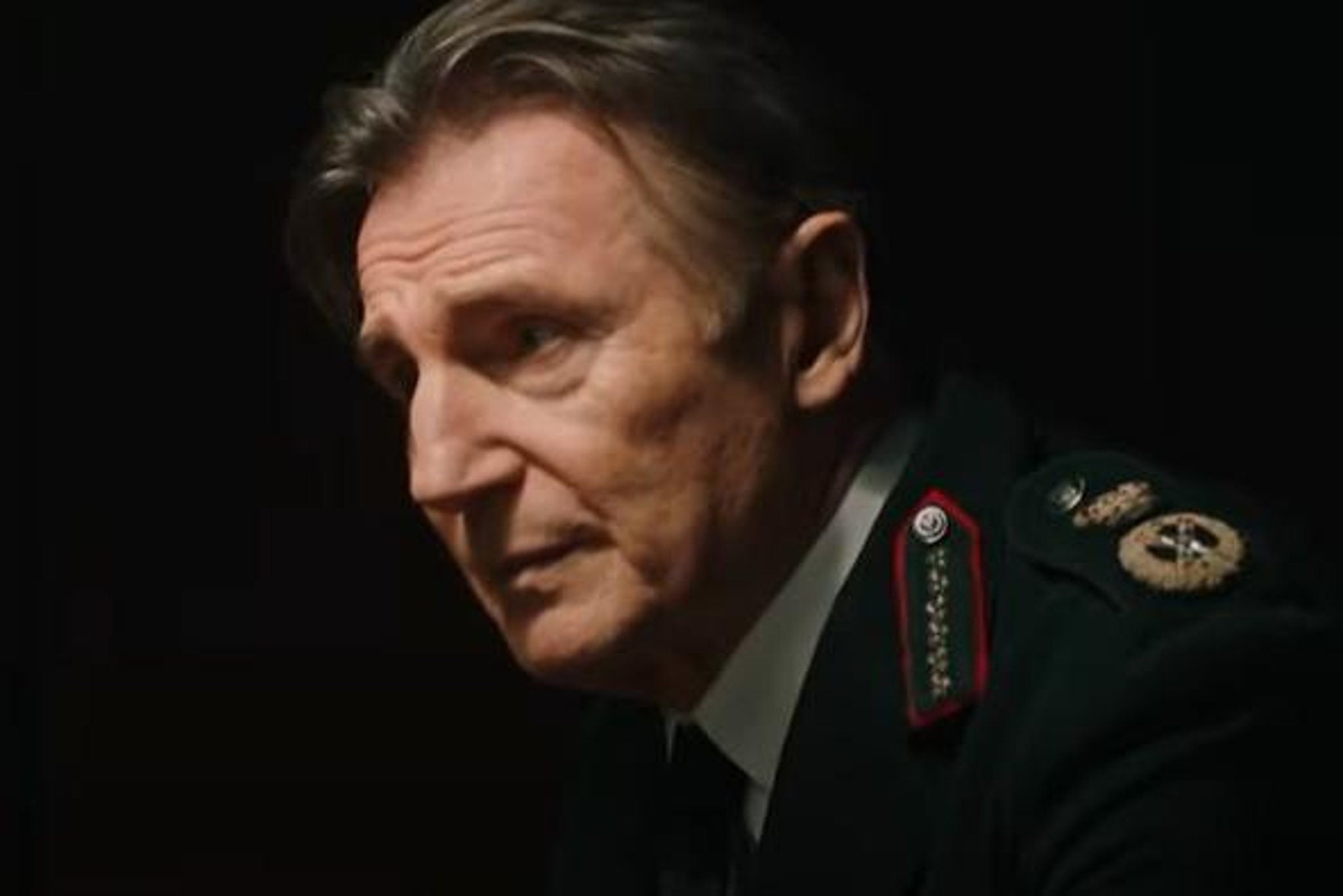 Derry Girls: Fans react to Liam Neeson's RUC officer cameo being asked 'How many Catholic officers are in the RUC?'