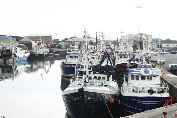 Kilkeel harbour in South Down constituency