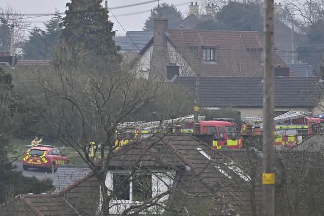 House fire which claimed the life of David Marshall