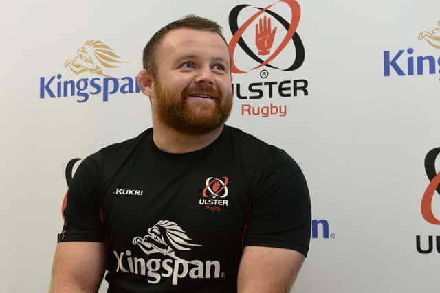 Ulster Rugby's Andy Warwick.