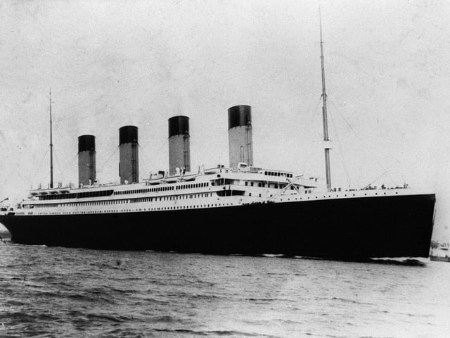 File photo of the the Titanic as claims the Titanic faced a higher than normal number of icebergs in its fateful voyage have been disputed by academics. PRESS ASSOCIATION Photo. Issue date: Wednesday April 9, 2014. Previous theories had said the seas on which it sailed had an exceptional number of icebergs caused by lunar or solar effects. But, ahead of the 102nd anniversary of the sinking, researchers from the University of Sheffield have attempted to dispel what they say is a myth and claimed the risk is much greater now. Professor Grant Bigg, who led the research, said: "We have seen that 1912 was a year of raised iceberg hazard, but not exceptionally so in the long term. "1909 recorded a slightly higher number of icebergs and more recently the risk has been much greater - between 1991 and 2000 eight of the ten years recorded more than 700 icebergs and five exceeded the 1912 total." See PA story SCIENCE Titanic. Photo credit should read: PA Wire