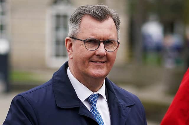 Sir Jeffrey Donaldson said the election ‘is a battle for Northern Ireland’