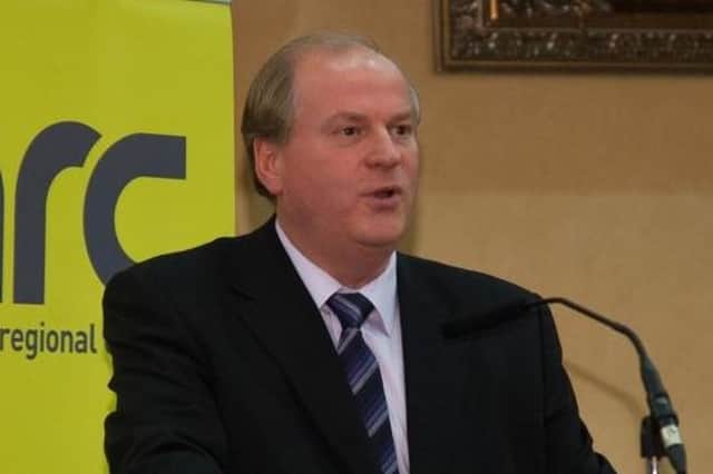 Jim Flanagan, former editor of the Ballymena Guardian.