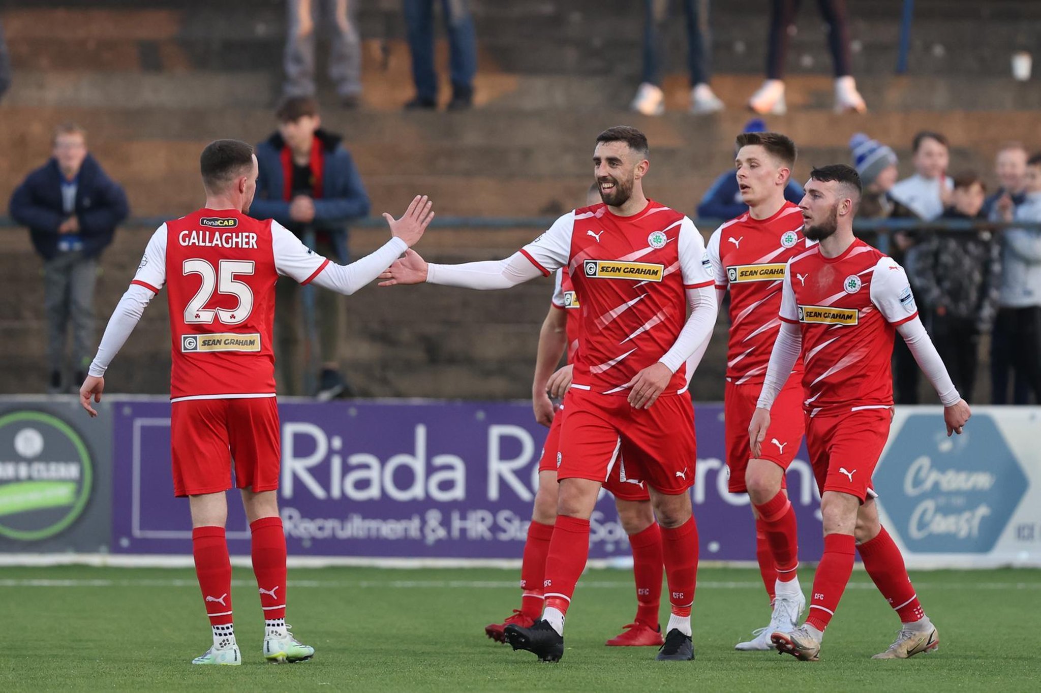 Cliftonville keep up the heat as Warrenpoint are relegated