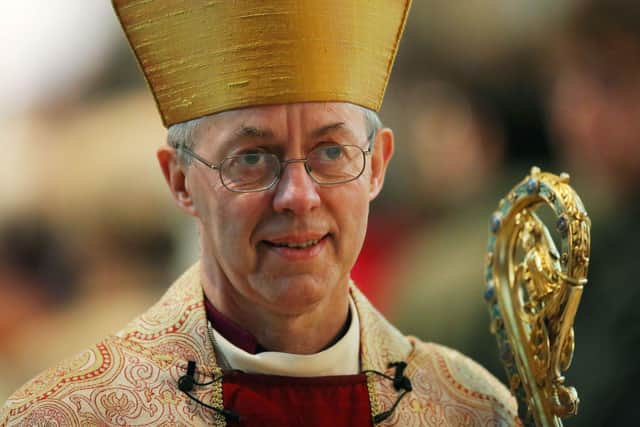Archbishop of Canterbury Justin Welby.