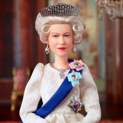 The Queen Elizabeth II Barbie doll