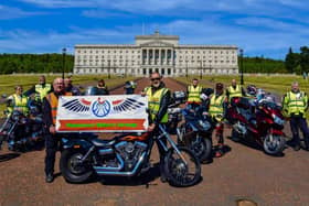 Volunteer Bikers Group at Stormont
