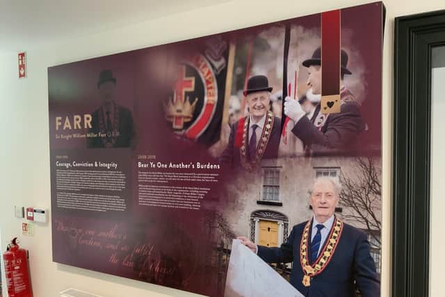 Past sovereign grand master Millar Farr had a vision for the institution to have its headquarters based in its own property