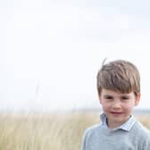 Prince Louis in one of the photos taken by the Duchess of Cambridge