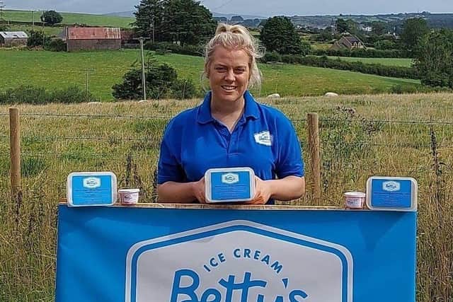 Bethany Boyd has created a new brown lemonade flavour of ice