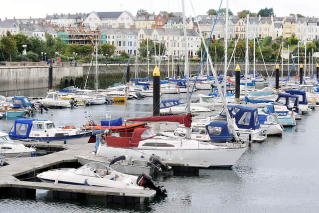 Bangor Marina in North Down constituency. Queen's Parade, which faces the marina, has been the subject of long-delayed plans to be revamped