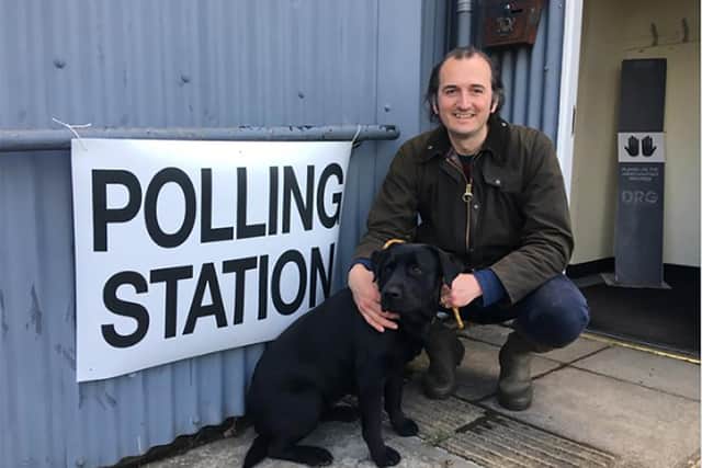 Dogs at Polling Stations have become a feature of local elections