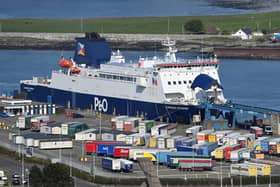 A P&O ferry travelling from Scotland to Northern Ireland regained power after spending hours adrift in the Irish Sea on Tuesday.The European Causeway, which can carry up to 410 passengers, later docked at Larne Harbour.It left Cairnryan at about 12:00 BST and was due to arrive at Larne Harbour at 14:00 but got into trouble at 13:30. P&O said the incident was caused by a mechanical issue that had been resolved and a full inspection would take place when it docks in Larne.