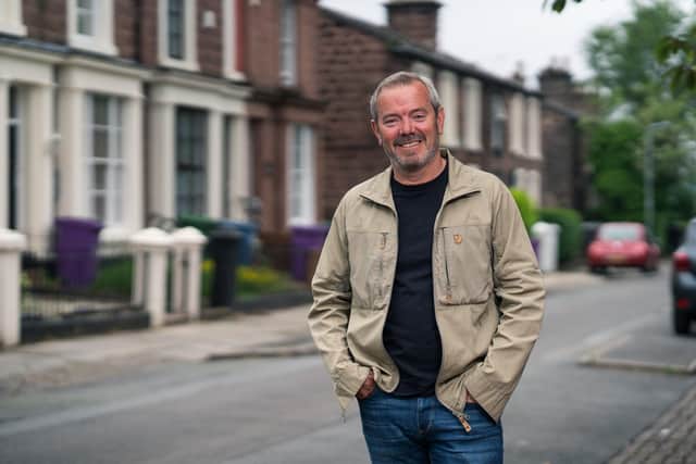 Channel 4 presenter Simon O’Brien