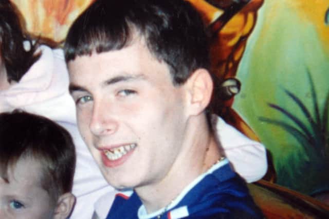 Neil McConville who was shot dead by the PSNI in April 2003