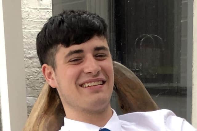 Belfast teenager Fionntan McGarvey, 18, who died suddenly in January after an incident outside a bar in the south of the city the month before. The parents of a Belfast teenager who died suddenly have urged families to talk about their wishes around organ donation.