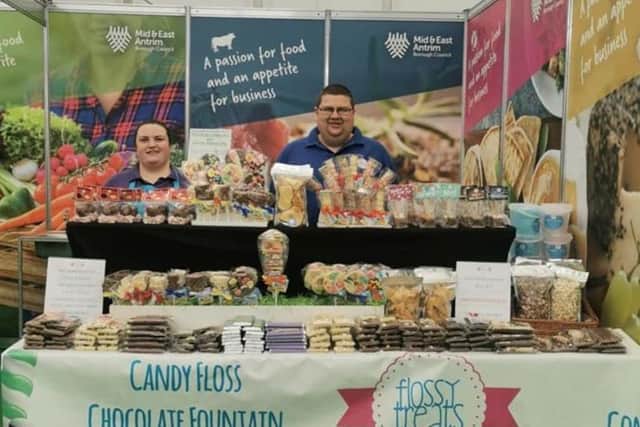 Local business Flossy Treats who will be attending Balmoral Show this year again.
