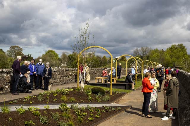 The Elevation garden was officially opened to the public on Monday