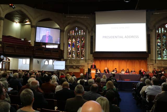 The presidential address by the Archbishop of Armagh and Primate of All Ireland, the Most Revd John McDowell, during day one of the General Synod