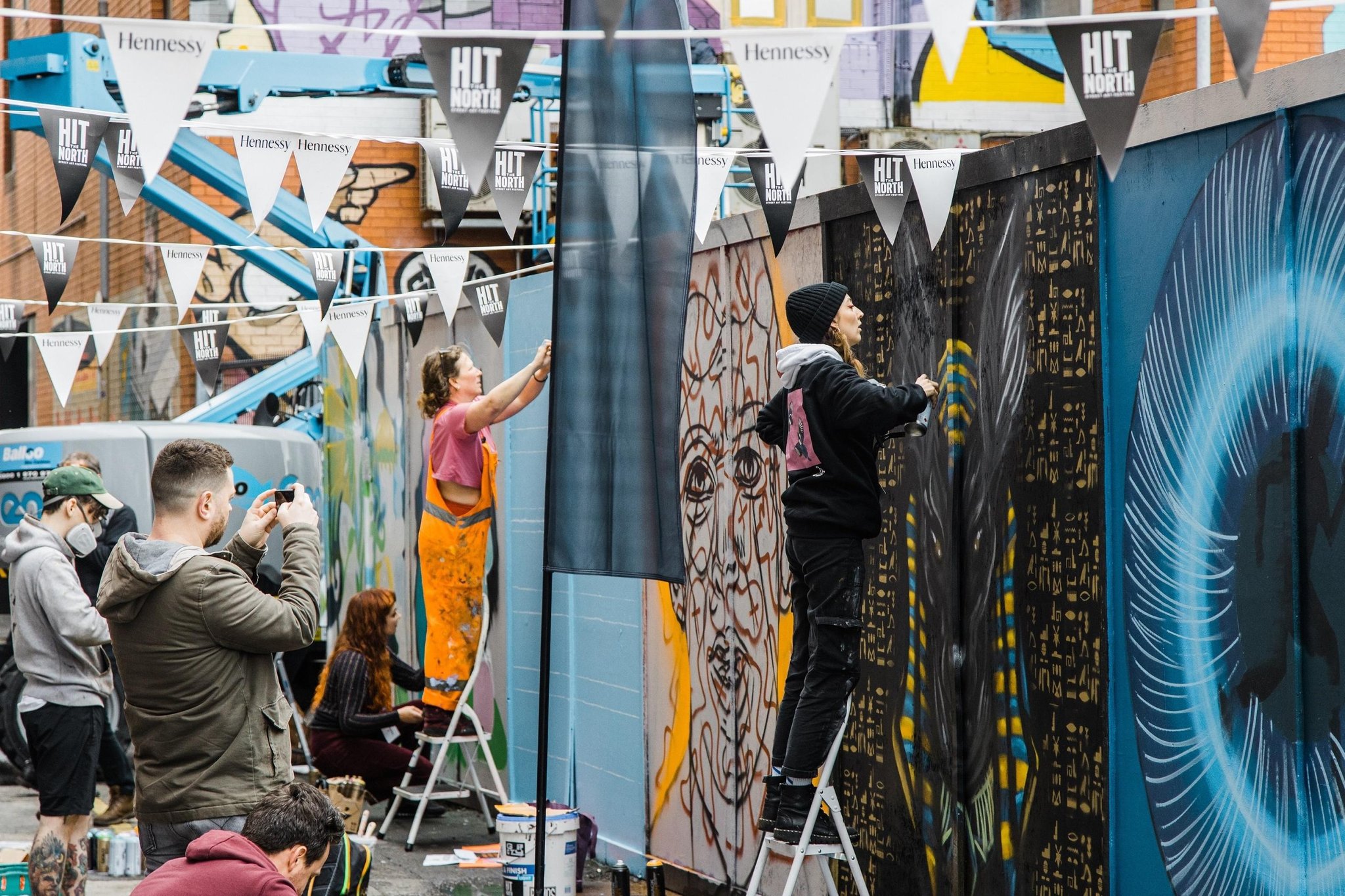 Art festival brightens  up Belfast streets