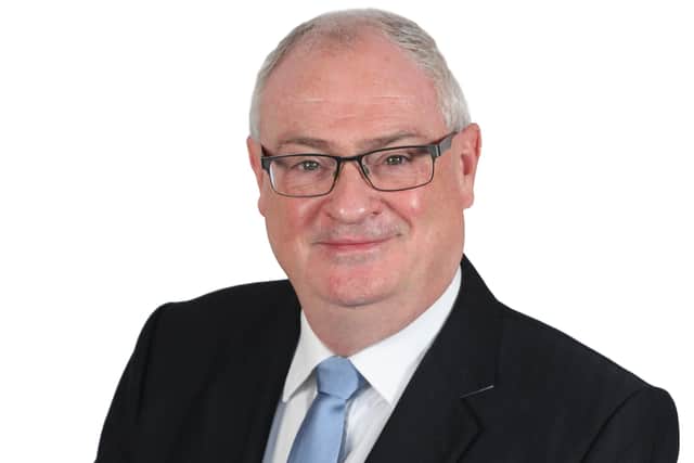 Steve Aiken is a former leader of the Ulster Unionist Party and a candidate for the party in South Antrim in today’s Stormont election. He is a former commander of a Royal Naval nuclear submarine